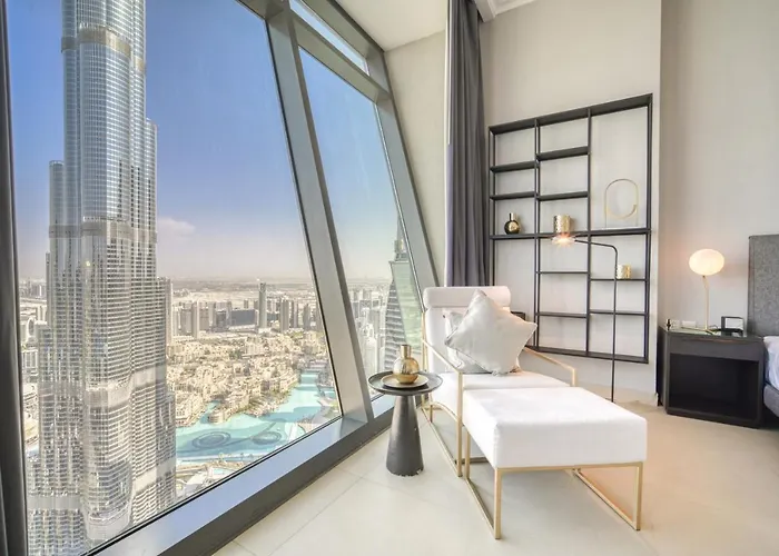 Burj Vista, Downtown Dubai - Burj Khalifa View - Mint Stay